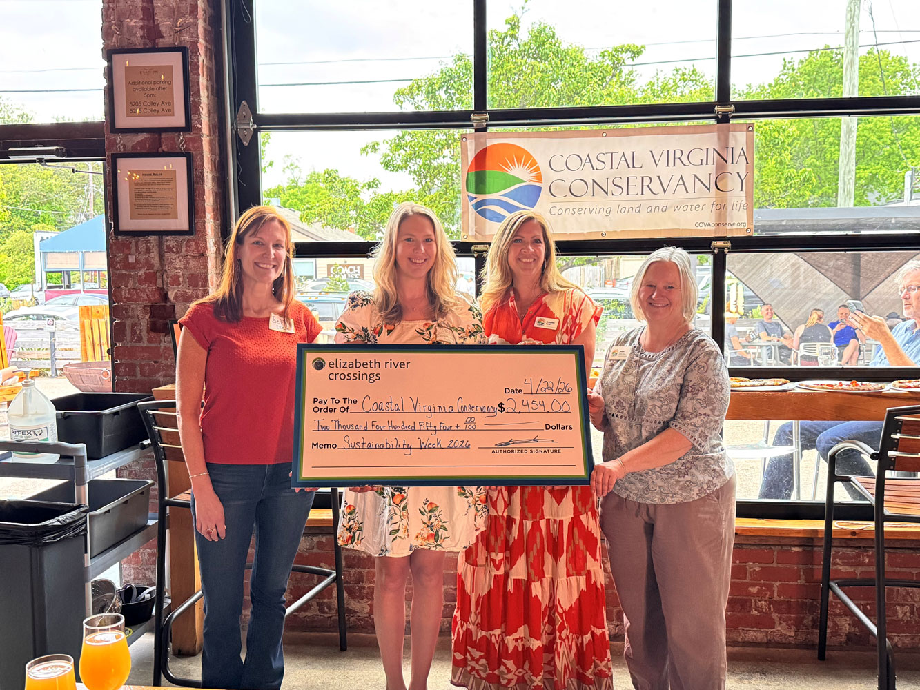 Elizabeth River Crossings﻿ gives back to CoVA Conserve