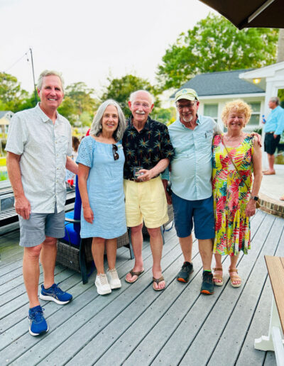 Guests enjoy a private event supporting Coastal Virginia Conservancy